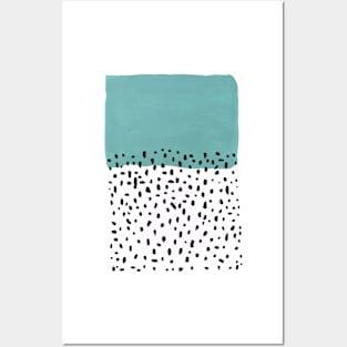 Color Block Dots Posters and Art